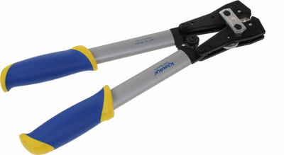 Pincë presimi Klauke K05D, 6–50 mm², për kabllo dhe konektorë, gri e zezë