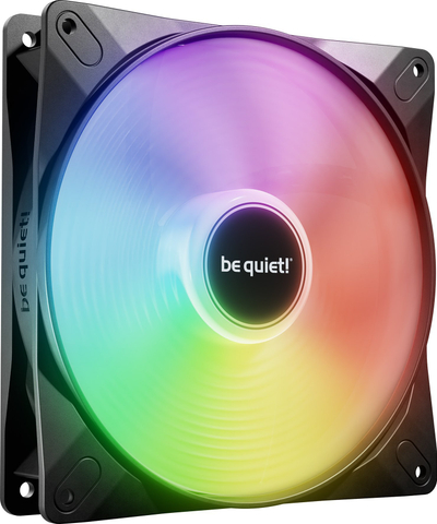 Ventilator kasë Be Quiet! Light Wings LX, 140mm PWM, ARGB, i zi