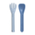 Set lugë pirunë për fëmijë b.box Compact, 2 copë, plastikë PP, Horizon