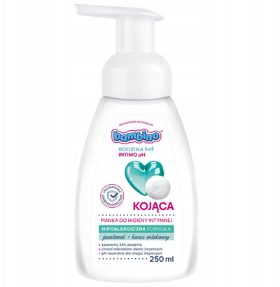 Shkumë intime Bambino Intimo Family, qetësuese, hipoalergjike, 250ml