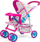 Колица за кукли Milly Mally Kate Candy, метални, преклопливи, разнобојни