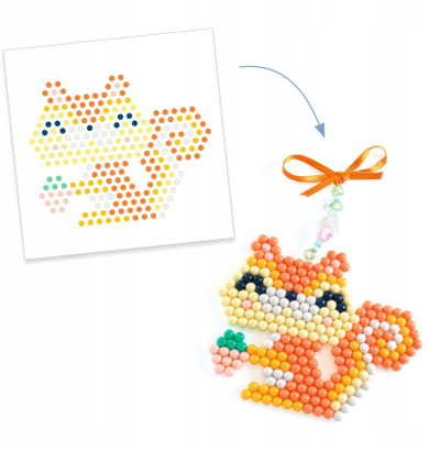 Set kreativ për pikturë me ujë Djeco Artistic Aqua Animals, për fëmijë, shumëngjyrësh