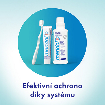 Pastë për dhëmbë Meridol, 3 x 75 ml