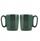Set filxhanësh ekspreso Vialli Design Fuori 29972, 80ml, qeramike, jeshile e errët