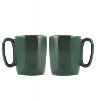 Set filxhanësh ekspreso Vialli Design Fuori 29972, 80ml, qeramike, jeshile e errët