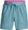 Shorta vrapimi Under Armour Run Anywhere për meshkuj, rrjetë e brendshme, blu