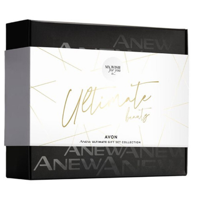 Set kozmetik Avon Anew Ultimate, krem 50 ml + solucion për sy 2 x 10 ml + maskë për fytyrë 75 ml