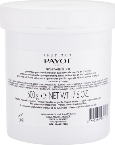 Sкраб за тело PAYOT Corps Elixir Enhancing Gold Body Scrub, 500 g, за жени