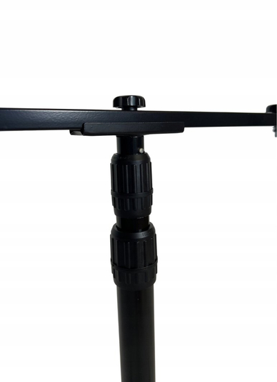 Tripod portativ Germina, teleskopik 180cm, për prozhektorë, i zi