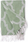 Batanije dekorative Giftdecor MOVA, 125 x 150 cm, 100% pambuk, e gjelbër