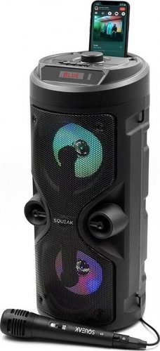 SQUEAK SQ1004 Пренослив Bluetooth Звучник, Црн