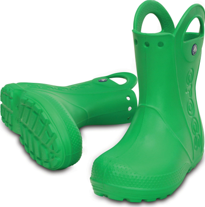 Çizme shiu për kalamaj Crocs Handle It Kids 12803, Croslite, jeshile