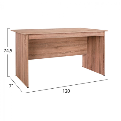 Tavolinë për Tavolinë melamine 120×71×74.5 cm Sonama (HM2285)