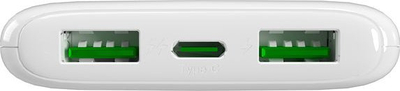 Powerbank Puro, 10000mAh, 22.5W, e bardhë