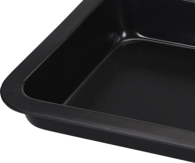 Set pjekjeje Koopman Baking Set, 3 copë, çelik i emaluar, i zi