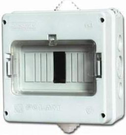 Kuti mbrojtëse Tarel Protection Box, 3xE27, 25A, e bardhë