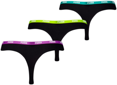 Breke string PUMA String Thong, set 3 copë, pambuk, shumëngjyrëshe