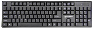 Set tastierë+maus Manhattan 178990, wireless, e zezë