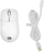 Maus gaming GAMIAC PA50, USB, me sensor optik PixArt, i bardhë