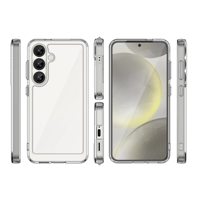 Mbrojtëse telefoni Hurtel Outer Space për Nothing Phone 3a Pro, kornizë xheli TPU, transparente