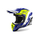 Helmetë motocross Airoh Aviator Ace 2 Ground, madhësia XL, bardhë blu verdhë