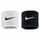 Byzylykë për duar Nike Swoosh Classic, 2 copë, të zinj