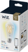 Llambë smart LED WiZ Filament ST64, E27, 6.7W 806 lm, dritë e bardhë