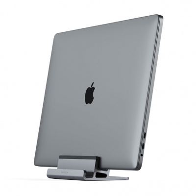 Mbajtëse Satechi Dual Vertical për MacBook Pro dhe iPad, e hirtë