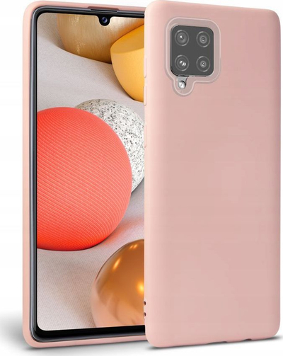 Këllëf silikoni Tech-Protect Icon për Samsung Galaxy A42 5G, rozë