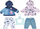Rroba për kukull Baby Annabell Baby Doll Outfit, 43cm, set me bluzë e pantallona, shumëngjyrëshe