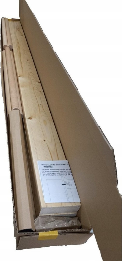Shkallë gjimnastike Master 80 x 220 cm, 10 shufra, deri 120 kg, dru i natyrshëm