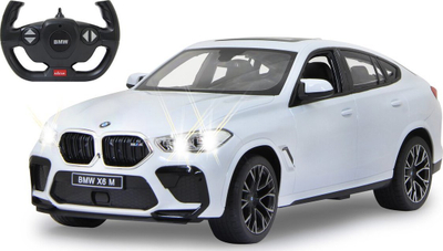 Makine me telekomandë Jamara BMW X6 M Deluxe Cars 1:14, 2.4 GHz, me drita LED, e bardhë