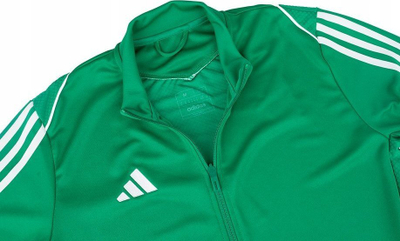 Bluza sportive adidas Tiro 23 League Training Jr IC7872, për kalamaj, poliester 100%, e gjelbër