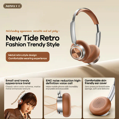 Kufje Wireless REMAX RB-830HB, metalike/të kaftë 10227