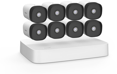 Set sigurie Tenda K8P-4TR Video - NVR 8-kanale + 8x kamera IP