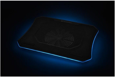 Mbajtëse/ftohëse për laptop Thermaltake Massive 20 (CL-N014-PL20SW-A), RGB, 19", e zezë