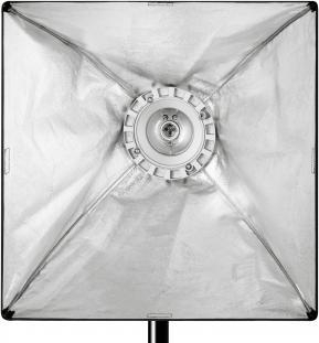Softbox fotografik Yongnuo YN4-60, 60 x 60 cm, me mount Bowens, i zi