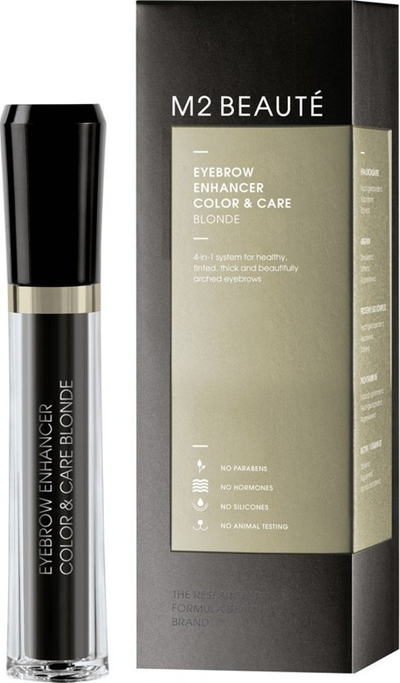 Xhel vetullash M2 Beauté Eyebrow Enhancer Color and Care, 6ml, për bjonde