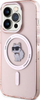 Mbulesë telefoni Karl Lagerfeld IML Choupette MagSafe për iPhone 15 Pro Max, rozë