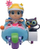 Set lodrash True and the Rainbow Kingdom Strawberry Racer, goca True 10 cm, Bartleby 5 cm, shumëngjyrësh