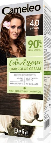 Ngjyrë flokësh Delia Cosmetics Cameleo Color Essence, 4.0 kafe, 75g
