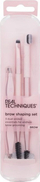 Set për vetulla Real Techniques Brow Shaping Set, 3 vegla, rozë e butë