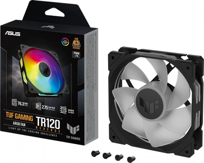 Ладилник Asus TUF Gaming TR120 ARGB Reverse (90DA00D0-B09000), 120 мм