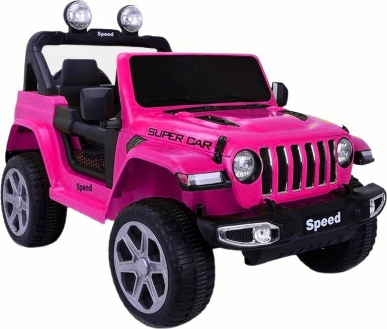 Makina elektrike për fëmijë LEAN CARS FT-938, 12V, 4x4, rozë