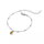 Byzylyk për femra Hot Diamonds Silver Whisper SWB035, i argjendtë/ i verdhë