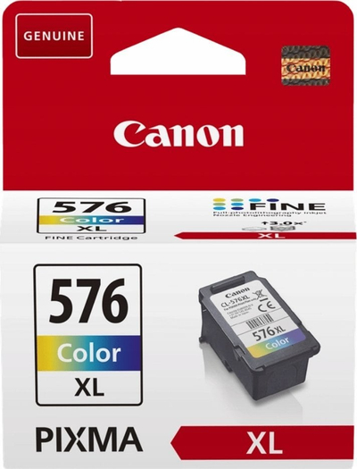 Fishek boje Canon CL-576XL, XL, tri kolor, për Canon Pixma