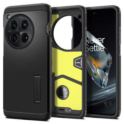Mbështjellës për OnePlus 12Spigen Tough Armor, i zi