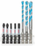 Set stërvitjesh dhe bitash Bosch Hex 9 MultiConstruction, 5 8 mm, ImpactControl 50 mm