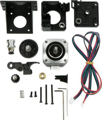 Komplet ekstruder Titan DNG-17458 për printer 3D, filament 1.75mm, motor hap pas hapi, i zi