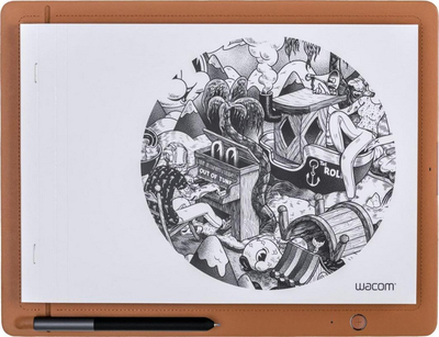 Tablet skicimi Wacom Pro (CDS-810SC-N), 350 x 290 mm, i kaftë